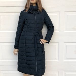 CONBIPEL NAVY BLUE DOWN PUFFER COAT SIZE SMALL